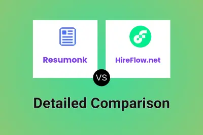 Resumonk vs HireFlow.net Detailed comparison features, price