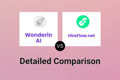 Wonderin AI vs HireFlow.net Detailed comparison features, price