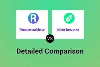 ResumeGlow vs HireFlow.net Detailed comparison features, price