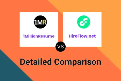 1MillionResume vs HireFlow.net Detailed comparison features, price