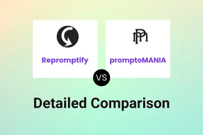 Repromptify vs promptoMANIA Detailed comparison features, price