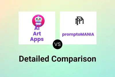 AI Art Apps vs promptoMANIA Detailed comparison features, price