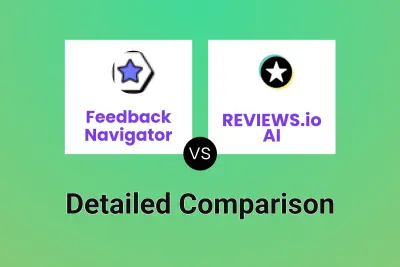 Feedback Navigator vs REVIEWS.io AI Detailed comparison features, price