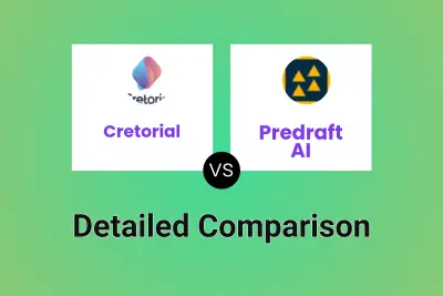 Cretorial vs Predraft AI Detailed comparison features, price