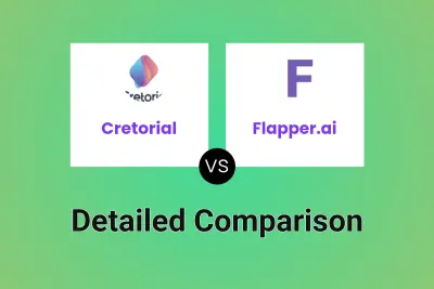 Cretorial vs Flapper.ai Detailed comparison features, price