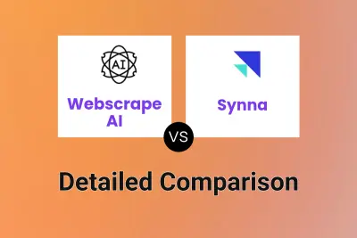 Webscrape AI vs Synna Detailed comparison features, price