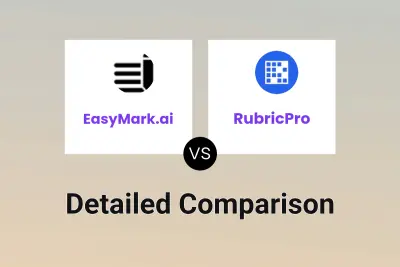 EasyMark.ai vs RubricPro Detailed comparison features, price