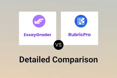 EssayGrader vs RubricPro Detailed comparison features, price