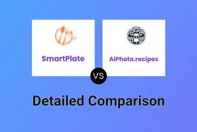 SmartPlate vs AiPhoto.recipes Detailed comparison features, price