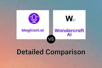 Magicast.ai vs Wondercraft AI Detailed comparison features, price