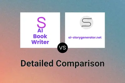 AI Book Writer vs ai-storygenerator.net Detailed comparison features, price