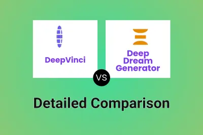 DeepVinci vs Deep Dream Generator Detailed comparison features, price