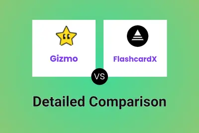 Gizmo vs FlashcardX Detailed comparison features, price