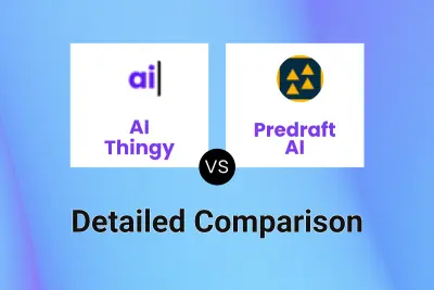 AI Thingy vs Predraft AI Detailed comparison features, price