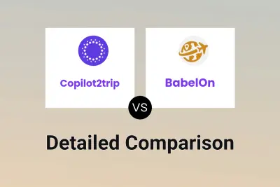 Copilot2trip vs BabelOn Detailed comparison features, price