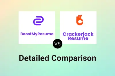 BoostMyResume vs Crackerjack Resume Detailed comparison features, price