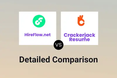 HireFlow.net vs Crackerjack Resume Detailed comparison features, price