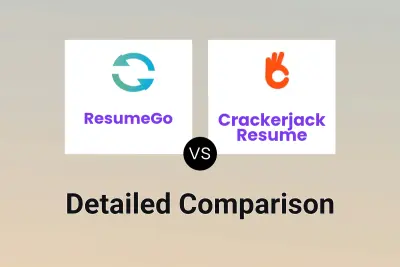 ResumeGo vs Crackerjack Resume Detailed comparison features, price