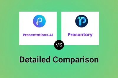 Presentations.AI vs Presentory Detailed comparison features, price