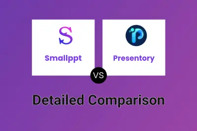 Smallppt vs Presentory Detailed comparison features, price