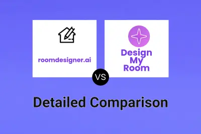 roomdesigner.ai vs Design My Room Detailed comparison features, price