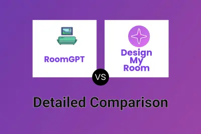 RoomGPT vs Design My Room Detailed comparison features, price