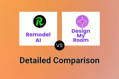 Remodel AI vs Design My Room Detailed comparison features, price