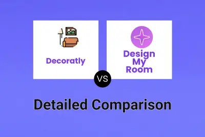 Decoratly vs Design My Room Detailed comparison features, price