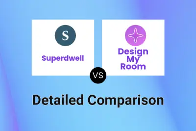 Superdwell vs Design My Room Detailed comparison features, price