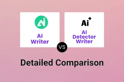 AI Writer vs AI Detector Writer Detailed comparison features, price