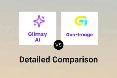 Glimsy AI vs Gen-Image Detailed comparison features, price