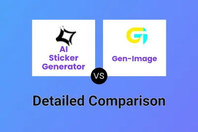 AI Sticker Generator vs Gen-Image Detailed comparison features, price