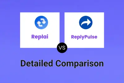 Replai vs ReplyPulse Detailed comparison features, price