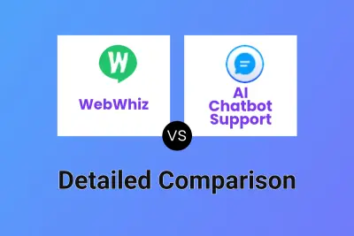 WebWhiz vs AI Chatbot Support Detailed comparison features, price