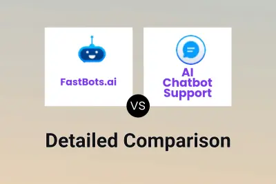 FastBots.ai vs AI Chatbot Support Detailed comparison features, price