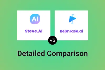 Steve.AI vs Rephrase.ai Detailed comparison features, price