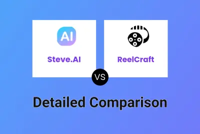 Steve.AI vs ReelCraft Detailed comparison features, price