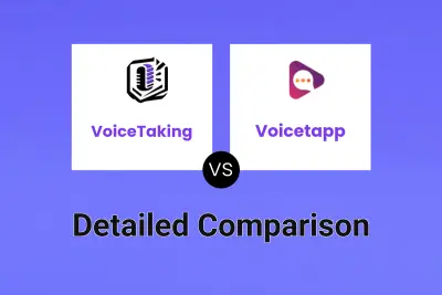 VoiceTaking vs Voicetapp Detailed comparison features, price