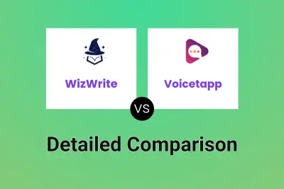 WizWrite vs Voicetapp Detailed comparison features, price