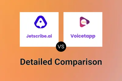 Jetscribe.ai vs Voicetapp Detailed comparison features, price