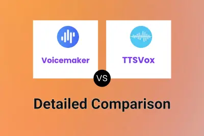 Voicemaker vs TTSVox Detailed comparison features, price