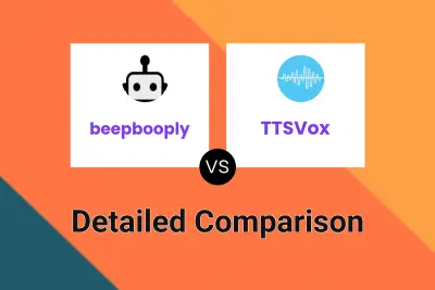 beepbooply vs TTSVox Detailed comparison features, price