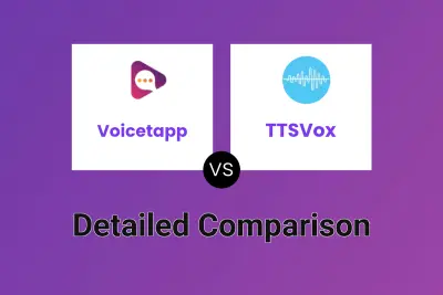 Voicetapp vs TTSVox Detailed comparison features, price