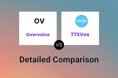 Overvoice vs TTSVox Detailed comparison features, price