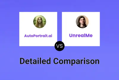 AutoPortrait.ai vs UnrealMe Detailed comparison features, price