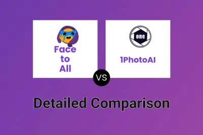 Face to All vs 1PhotoAI Detailed comparison features, price