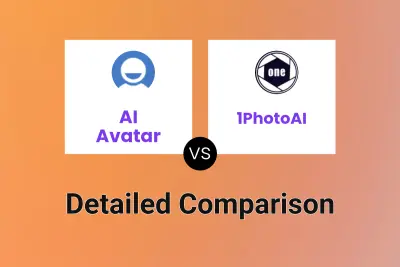 AI Avatar vs 1PhotoAI Detailed comparison features, price