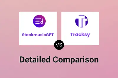 StockmusicGPT vs Tracksy Detailed comparison features, price