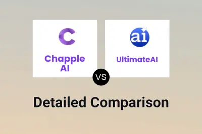 Chapple AI vs UltimateAI Detailed comparison features, price