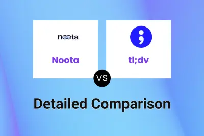 Noota vs tl;dv Detailed comparison features, price